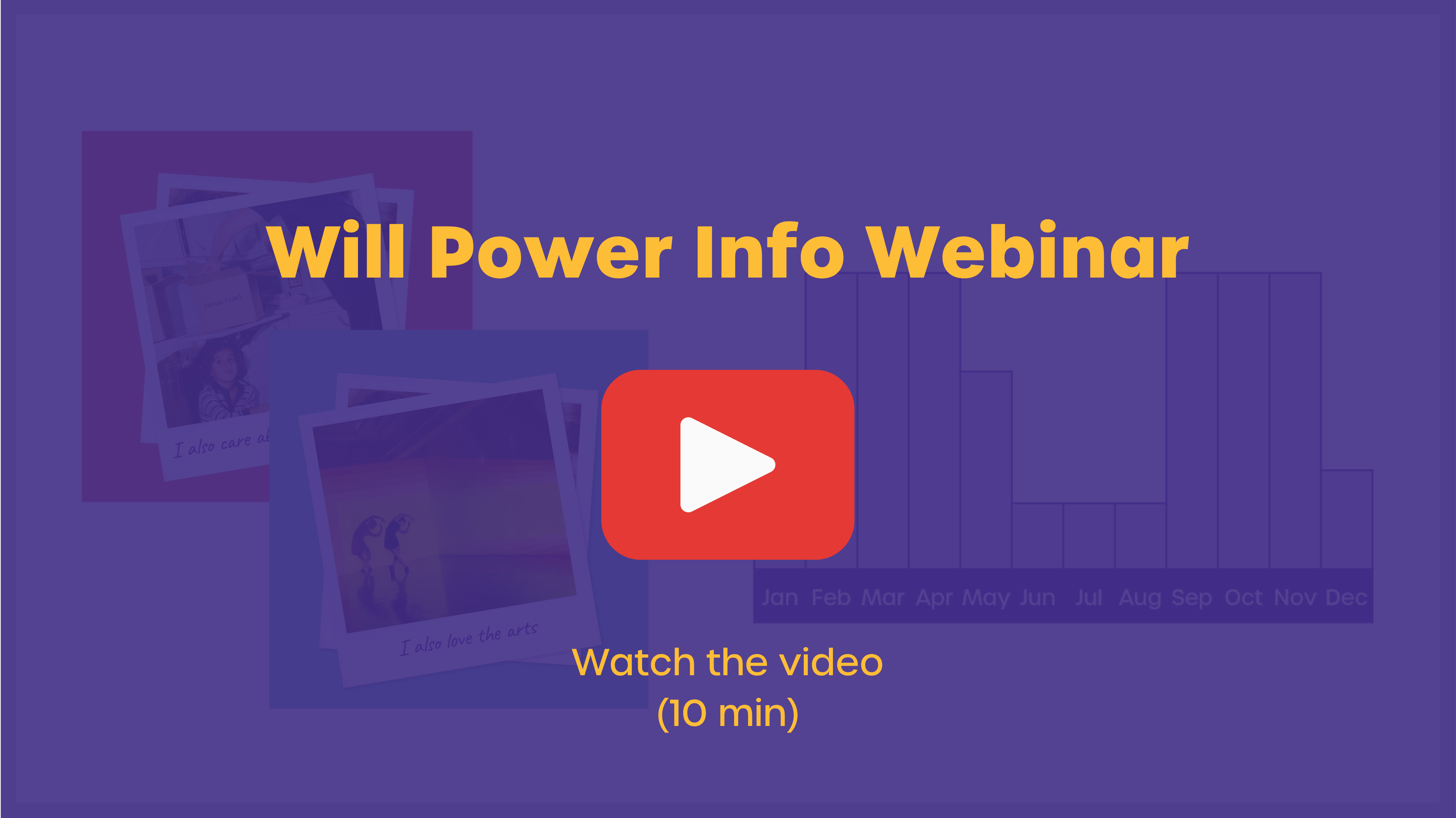 All about will power for charity and professional advisors.